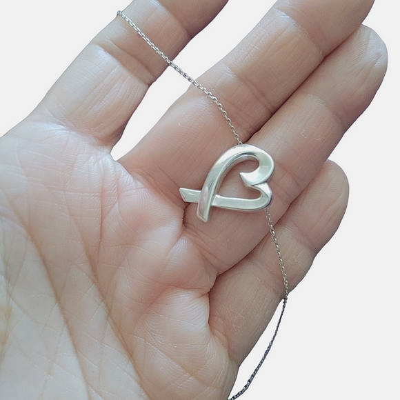 Tiffany & Co. Loving Heart Sterling Necklace - Picture 7 of 12